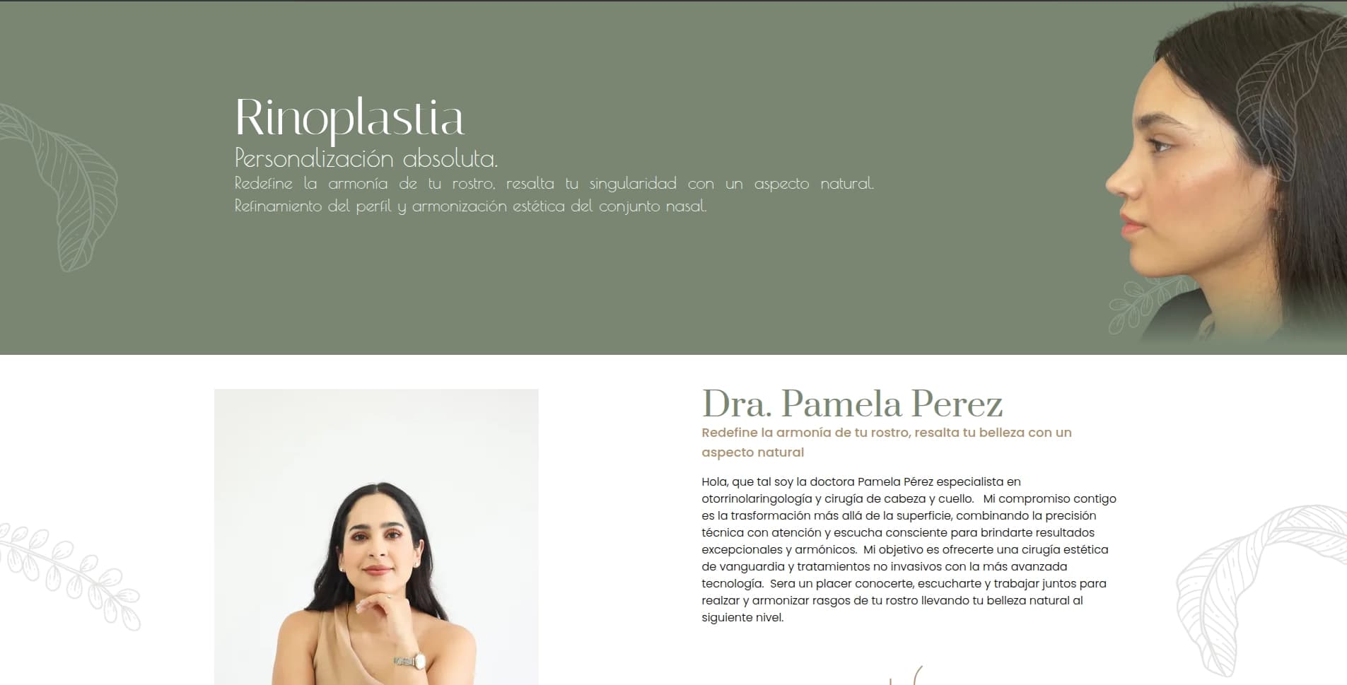 Doctora Pamela Perez